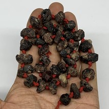 78.5g, 10-17mm, 38 Beads,Natural Rough Red Garnet Beads Strand Chips Chunk,B1316 - £7.03 GBP