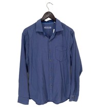 Tommy Bahama NWT Dylan Dobby L/S Shirt Dockside Blue Soft Tencel &amp; Cotto... - £37.17 GBP