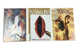 Lot of 3 DC Vertigo Comics: The Invisibles #15, The Book of Magic #4 and... - $17.99