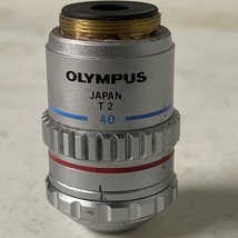 Olympus Lwd Cd Plan 40Pl 0.55 160/0-2 T2 40 Microscope Objective Lens (p2Red) - £195.58 GBP