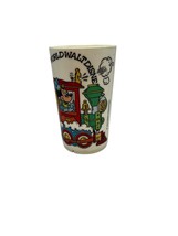 Vintage Deka Disney World Railroad 4&quot; Kids Cup Casey Train Mickey Minnie... - $11.84