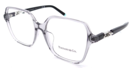 Tiffany & Co Eyeglasses Frames TF 2230F 8070 54-17-140 Crystal Grey Italy - $133.67