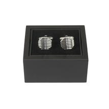 Mens Cufflinks by Vitorofolo Use for French Cuff Shirt V29-3 Silver Plated image 3