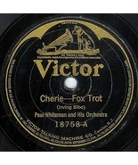 Victor 78 #18758 - Paul Whiteman Orchestra - &quot;My Man&quot; &amp; &quot;Cherie&quot; - Fox T... - £7.86 GBP