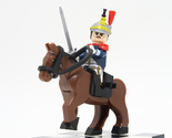 Custom Mini-figure Brown Horse Napoleonic Wars French 1st Cuirassier RH_... - £4.70 GBP