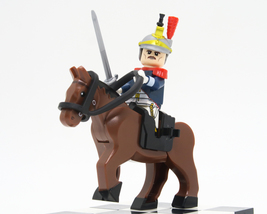Custom Mini-figure Brown Horse Napoleonic Wars French 1st Cuirassier RH_... - £4.71 GBP