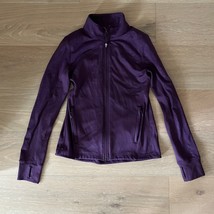 Ivivva Lululemon Girl&#39;s Plum Full Zip Jacket sz 14 - $44.99
