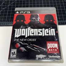 PS3 Wolfenstein The New Order Playstation 3 Game Sony Complete TESTED!! - £8.01 GBP