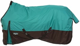 Tough-1 600D Waterproof Turnout Blanket 51 inch - Turquoise - £60.04 GBP