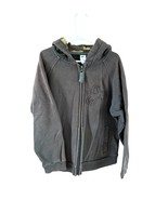 Gap Boys Medium Long Sleeve Full Zip Sweatshirt Hoodie Brown Camo Inside... - $12.86
