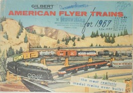 Vintage American Flyer S Gauge Gilbert Toy Trains &amp; Accessories Catalog ... - $6.00