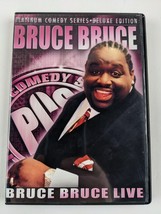 Bruce Bruce DVD Platinum Comedy Series Deluxe Edition Live 2 Discs Like New - £9.83 GBP