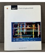 Apple IIc A Touch of Applesoft BASIC Manual w/ Vintage Rainbow Apple Sti... - $23.75