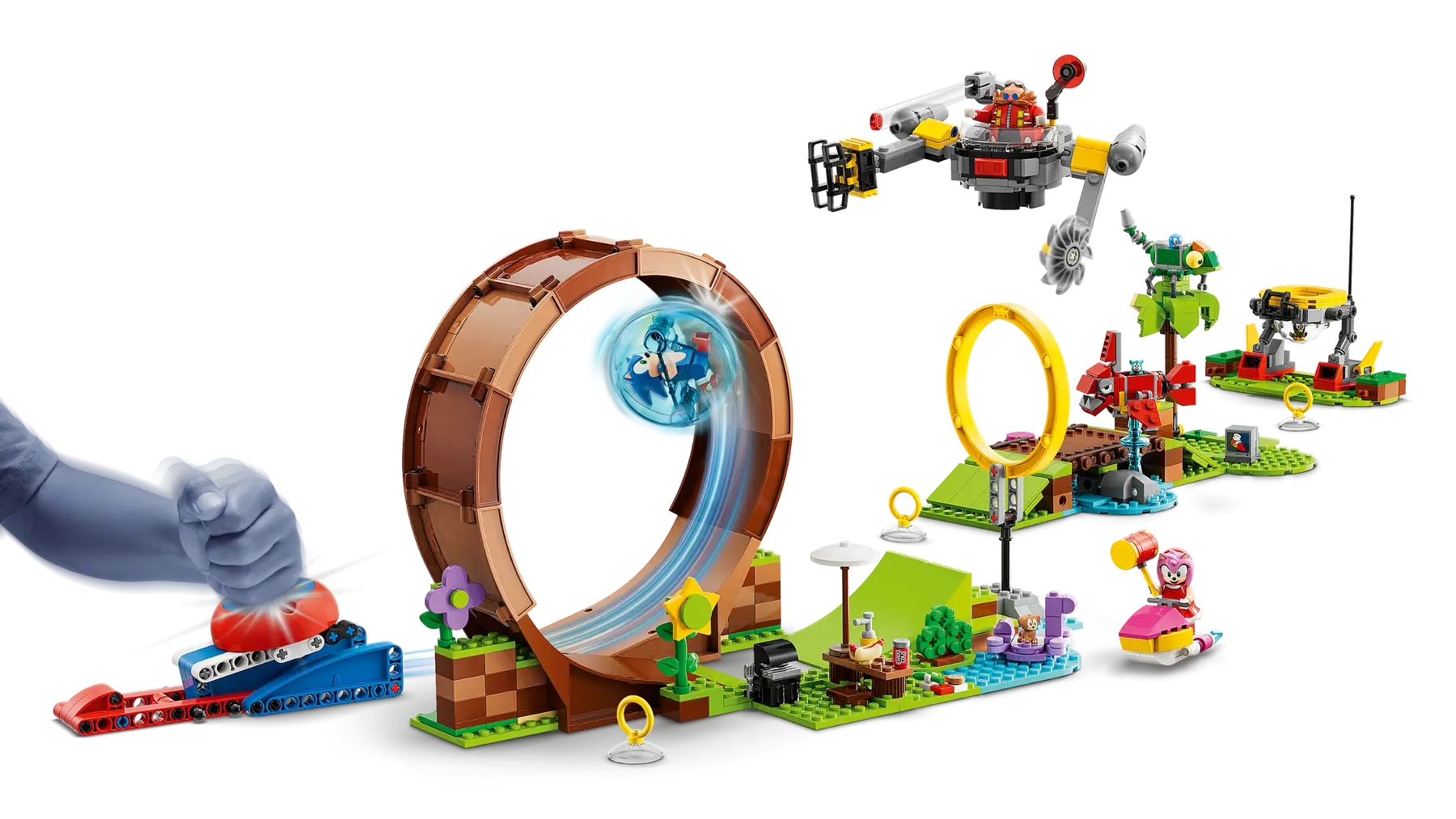 LEGO sonic the hedgehog 76994 Sonic's Green Hill Zone Loop Challenge - $237.00