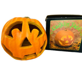 Cracklin Jack O Lantern Sound Activated NCE Pumpkin Vtg 1994 Halloween Decor - £31.01 GBP