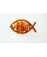 Christian Religious Fashion Jewelry Jesus Fish Symbol Pendant Lapel Pin - $24.99