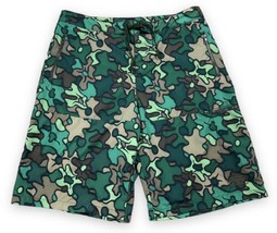 Adidas Safety Green Brown Camo Board Surf Shorts Sz XL 36” Waist Swim - £29.98 GBP