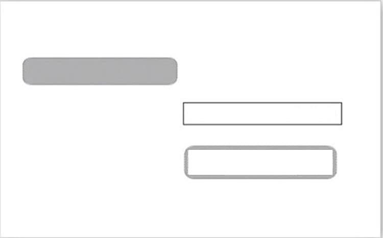 EGP 4-up Box Laser W-2 Double-Window Envelope, 50 Envelopes - $16.00