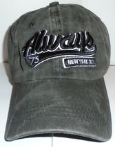 Always New York City 75 vintage embroidered logo adjustable back hat - new - $6.99