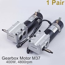 New M37 Gearbox DC 24V Motor 4.5A 400W 4800rpm with brake power wheel