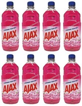 ( LOT 8 Bottles ) Ajax FLORAL FRESH All Purpose Cleaner 16.9 oz Each Bottle - £37.88 GBP