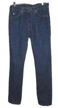 Vintage Levi&#39;s 505 Men&#39;s 34x36 (33x31 1/2) Regular Fit Straight Jeans Orange Tab - £39.95 GBP