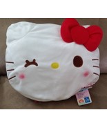 HELLO KITTY BACKPACK Kids New Plush Stuffed Animal 11&quot; JAPAN QUALITY TOREBA - $41.01 CAD