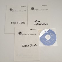 HP OfficeJet 700 Series Users Guide Setup Guide CD More WINDOWS 95 And 98 NT - $19.79