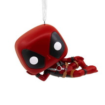 Hallmark Marvel Deadpool Laying Down Funko POP! Ornament, 0.12lbs - £10.95 GBP