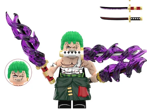 NBT Roronoa Zoro V3 One Piece Cartoon TV Show Anime Custom Toy Movie Min... - $7.50