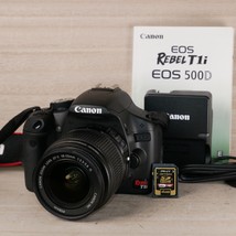 Canon Eos Rebel T1i 15 Mp Dslr Camera W 18-55mm Lens *Very Good* Shutter 2,251 - £104.11 GBP