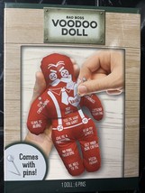 Bad Boss Voodoo Doll Novelty Gift Includes 6 Pins And Doll. - $164.99 MXN