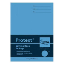 Protext Dotted Thirds Writing Book 64pg (330x245mm) - Ant - $29.41