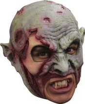 Walker Mask Adult Chinless Zombie Bloody Gory Scary Latex Halloween TB27561 - £34.00 GBP