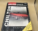 Chilton General Motors Corvette 1963 1982 Chevrolet Repair Manual 28500 - $14.84