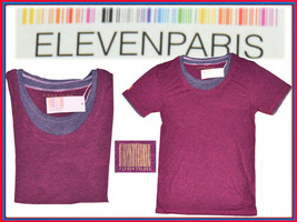 ELEVEN PARIS France Men&#39;s T-shirt SML! AT A GREAT PRICE! EP04 T1G - £15.93 GBP