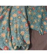 Dan River Vintage Fitted Sheet &amp; Standard Pillowcase Blue Floral Multicolor - $35.38 CAD
