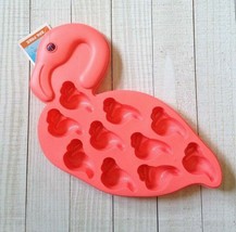 Flamingo Silicon Ice Cube Tray or Treat Molds for Parties New With Tags - $10.04