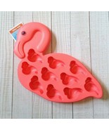 Flamingo Silicon Ice Cube Tray or Treat Molds for Parties New With Tags - £7.54 GBP