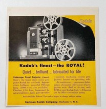 1954 Print Ad Kodak Kodascope Royal Movie Projectors Rochester,NY - £8.06 GBP