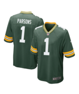 New Mens Micah Parsons #1 Packers Green Stitched Football HomeJersey - Green Bay - $835.74 MXN