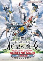 English dubbed of Mobile Suit Gundam:Suisei No Majo (1-24End+SP) Anime DVD - £41.02 GBP