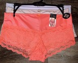 Prima Valentina ~ 3-Pair Women&#39;s Boyshorts Underwear Panties Lace (B) ~ 3X - £13.84 GBP
