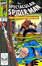 SPECTACULAR SPIDER-MAN #165 - JUN 1990 MARVEL COMICS, VF+ 8.5 NICE! - $3.96