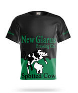 New Glarus   Beer Logo Black Short Sleeve  T-Shirt Gift New Fashion  - £25.01 GBP