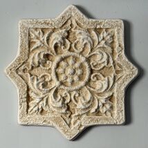 Hellenistic Greek Rosette Decorative Kitchen Backsplash Sculpture Relief... - $29.69