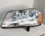 Driver Left Headlight Chrome Accent Headlamps Fits 08-14 AVENGER 648019*... - $98.01