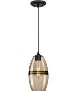 NEW Westinghouse Lighting 6366400 Item Number Soren Mini Pendant Lamp Ch... - $56.09