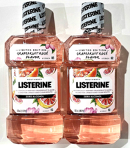 2 Pack Listerine Zero Alcohol Mouthwash Grapefruit Flavor Blend 500ml - £25.15 GBP