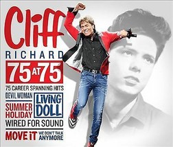Cliff Richard : 75 at 75 CD 3 discs (2015) Pre-Owned - £11.90 GBP